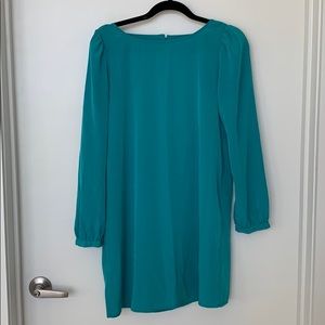 Teal long sleeve dress!